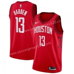 Houston Rockets After Season Reward Version Red NBA Jersey