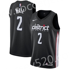 Washington Wizards #2 City Version Black NBA Jersey