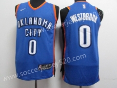Oklahoma City Thunder Blue NBA Jersey