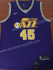 Utah Jazz Retro Purple NBA Jersey
