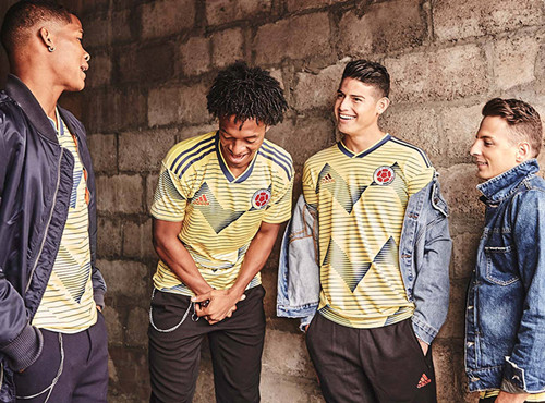 Colombia national team 2019 America's Cup home jersey released