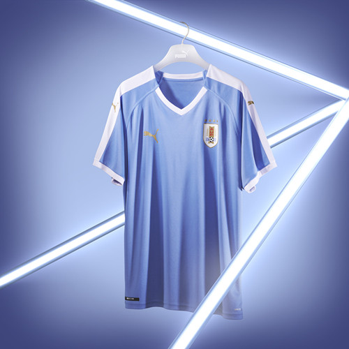 PUMA released Uruguay national team 2019 new home and away jersey