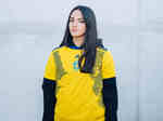 Swedish women's national team 2019 World Cup home jersey