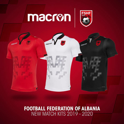 Macron releases the Albanian national team 2019/20 home and away jersey
