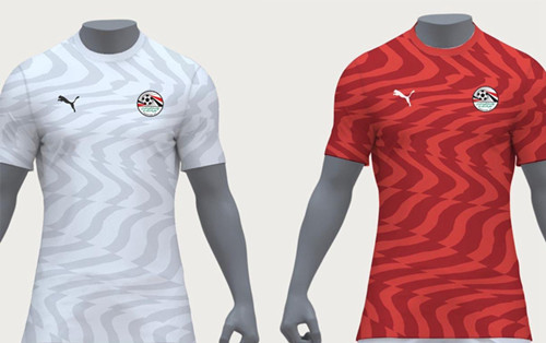 PUMA released the 2019 new home and away jersey of the Egyptian national team