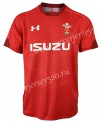 2019 Wales Home Red Rugby Shirt