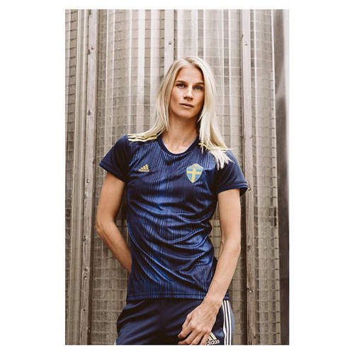 Swedish women's football 2019 women's football World Cup away jersey released