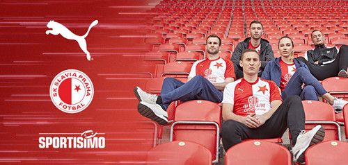 PUMA launches new Slavia home and away jersey