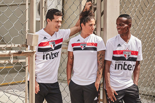 Sao Paulo's home jersey for the 2019-20 season