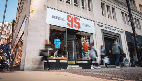 Umbro holds the 95th anniversary of the brand's jersey exhibition in Manchester