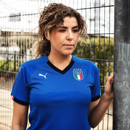 PUMA released the Italian women's football team 2019 Women's World Cup home jersey