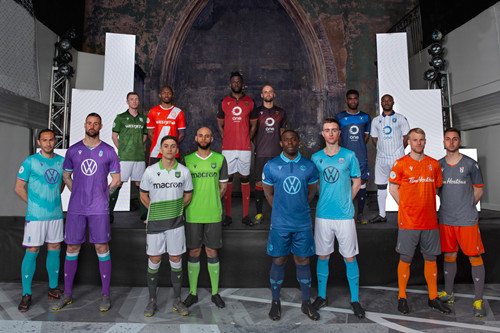 Canadian Premier League 2019 season home and away jersey