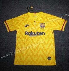 120th anniversary Commemorative Edition Barcelona Yellow Thailand Soccer Jersey AAA-418