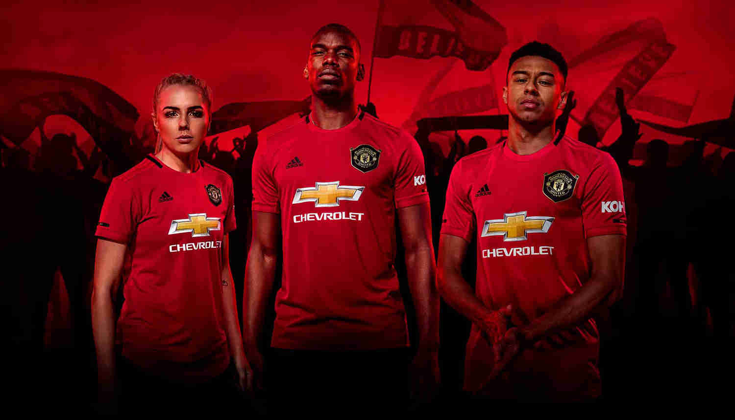 Adidas released Manchester United 2019/20 season home jersey