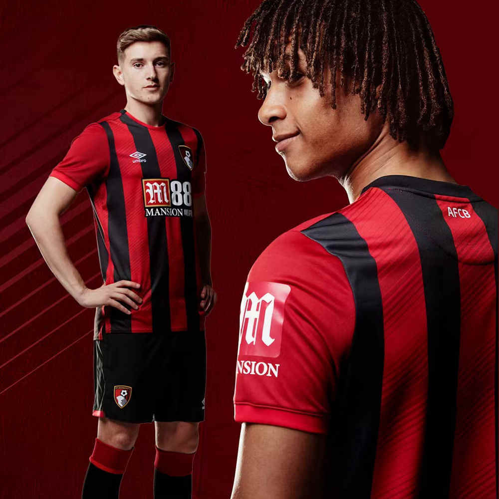 Umbro released the Bournemouth 2019/20 season home jersey