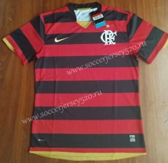 Flamengo Home Red and Black Stripes Retro Version Thailand Soccer Jersey AAA-912