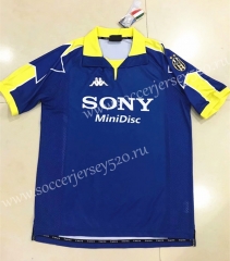 1997-1998 season Juventus FC Blue Retro version Thailand Soccer Jersey AAA-510