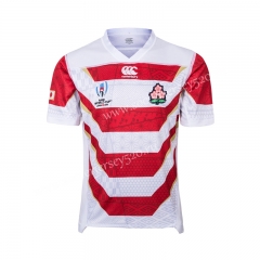 2019 World Cup Japan Home Red&White Thailand Rugby Shirt