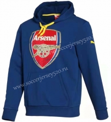 2019-2020 Arsenal Blue Thailand Soccer Tracksuit With Hat-LH