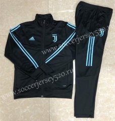 2019-2020 Juventus Black Thailand Soccer Jacket Uniform-GDP