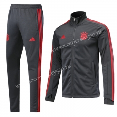 2019-2020 Bayern München Gray Thailand Training Soccer Jacket Uniform-LH