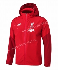 2019-2020 Liverpool Red Trench Coats With Hat-815