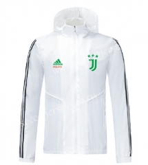 2019-2020 Juventus White Trench Coats With Hat-BJ