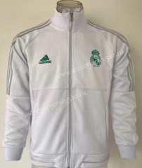 2019-2020 Real Madrid White Thailand Soccer Jacket-SJ