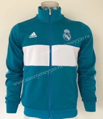 2019-2020 Real Madrid Blue&White Thailand Soccer Jacket-SJ