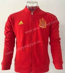 2019-2020 Spain Red Thailand Soccer Jacket-SJ