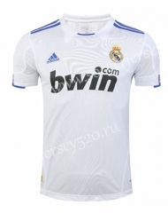 Retro Version 2010-2011 Real Madrid Home White Thailand Soccer Jersey AAA-SL