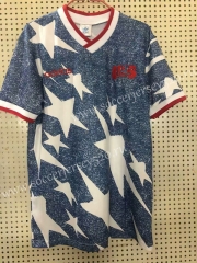 Retro Version 1994 USA Away Blue Thailand Soccer Jersey-811