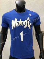 Orlando Magic NBA Blue #1 Cotton T Jersey