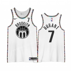 City Edition 2020-2021 Brooklyn Nets White #7 NBA Jersey