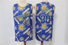 Golden State Warriors Blue #30 NBA Jersey