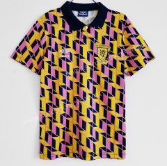 Retro Version 1991-1993 Scotland Away Color Thailand Soccer Jersey AAA-C1046
