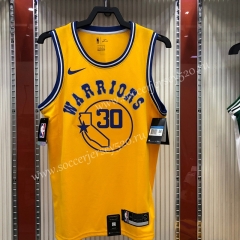 Golden State Warriors Yellow #30 NBA Jersey-311