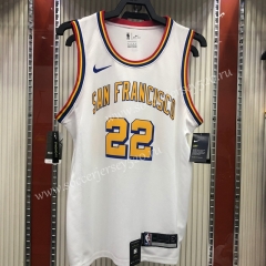 Golden State Warriors San Francisco White #22 NBA Jersey-311