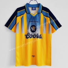 Retro Version 1995-1997 Chelsea Away Yellow Thailand Soccer Jersey AAA-C1046