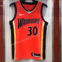 Golden State Warriors Orange #11 NBA Jersey-311