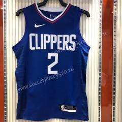 2020-2021 Los Angeles Clippers #2 Blue NBA Jersey-311