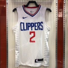 2020-2021 Los Angeles Clippers #2 White NBA Jersey-311
