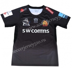 2020-2021 Exeter Chief Black Thailand Rugby Shirt