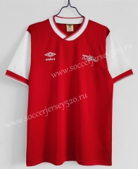 Retro Version 1983-1986 Arsenal Home Red Thailand Soccer Jersey AAA-C1046