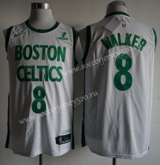 City Version 2020-2021 Boston Celtics White #8 NBA Jersey