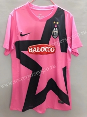 Retro Version 2011-2012 Juventus Pink Thailand Soccer Jersey AAA-811