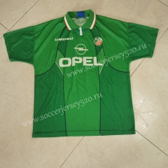 Retro Version 1994-1996 Ireland Home Green Thailand Soccer Jersey-C1046