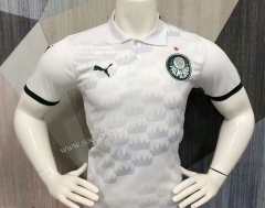 2021-2022 SE Palmeiras White Thailand Polo Shirt-403