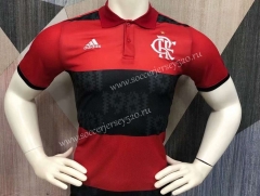 2021-2022 Flamengo Red&Black Thailand Polo Shirt-403