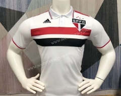 2021-2022 Sao Paulo Futebol White Thailand Polo Shirt-403